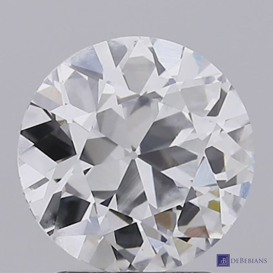 2.07ct 8.00mm Round Old European Cut Lab Grown Diamond