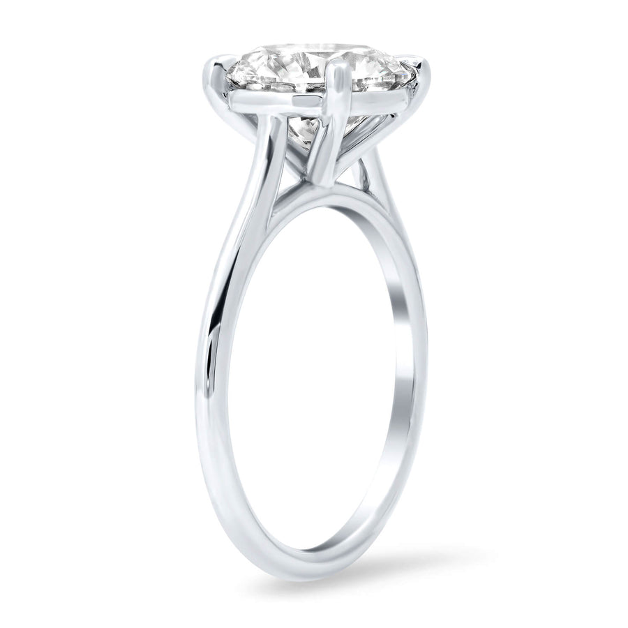 Simple Solitaire Engagement Ring