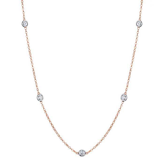 Forever one 2025 moissanite necklace