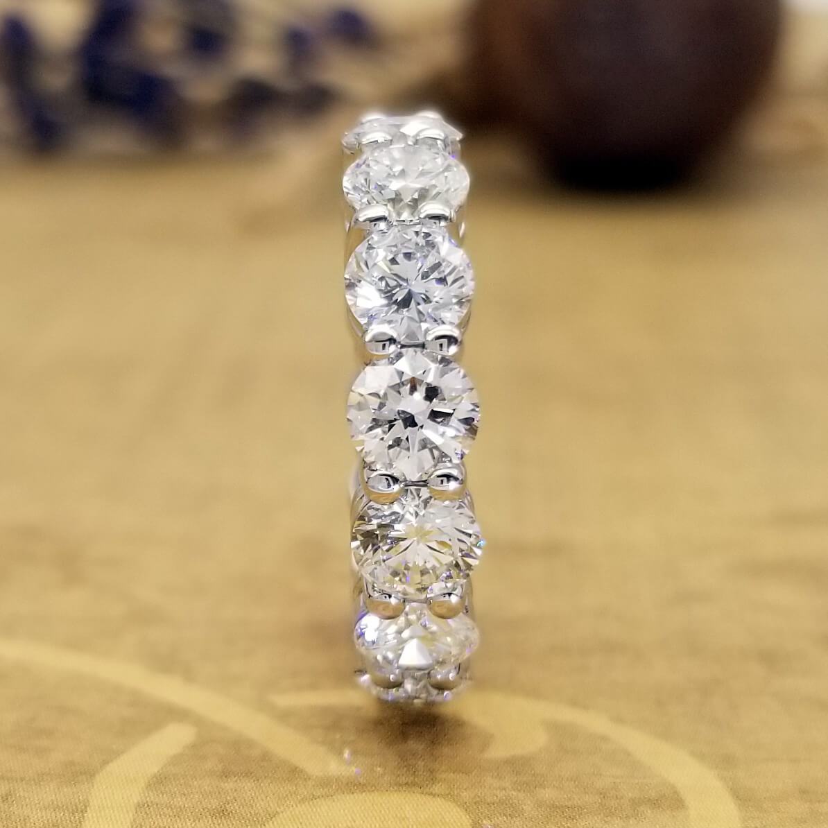 Diamond eternity bands under 500 Clearance