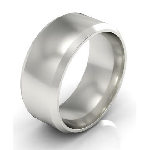 Plain Wedding Ring in 18k 8mm Plain Wedding Rings deBebians 