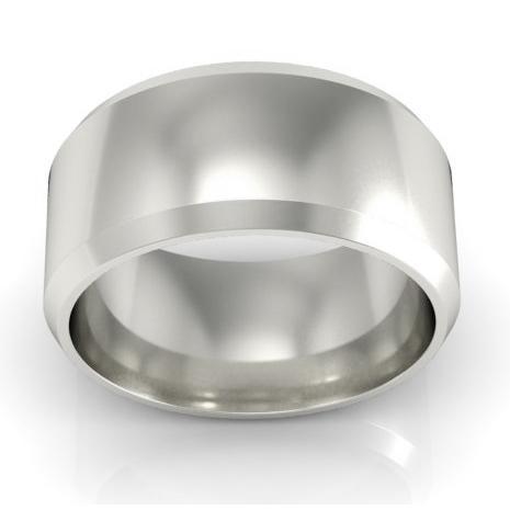 Plain Wedding Ring in 14k 9mm Plain Wedding Rings deBebians 
