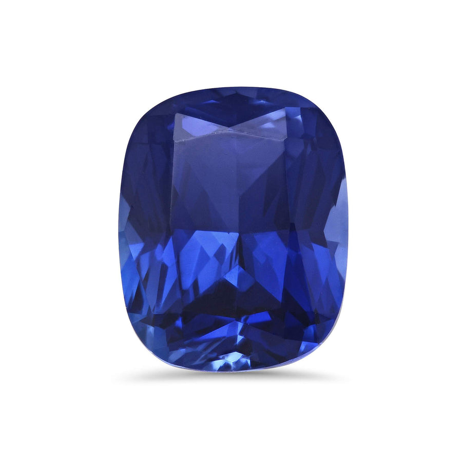 Antique Cushion Lab Created Sapphire Loose Gemstones deBebians 