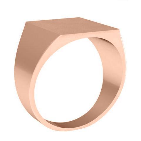 Signet Ring for Large Three Letter Monogram Signet Rings deBebians 