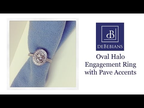 Bezel Cushion Halo Engagement Ring