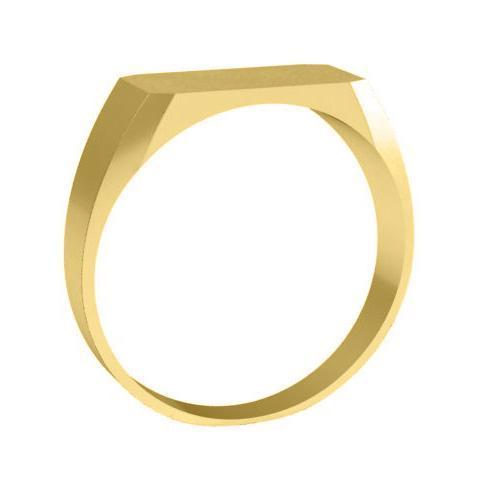 Personalized Monogram Signet Ring