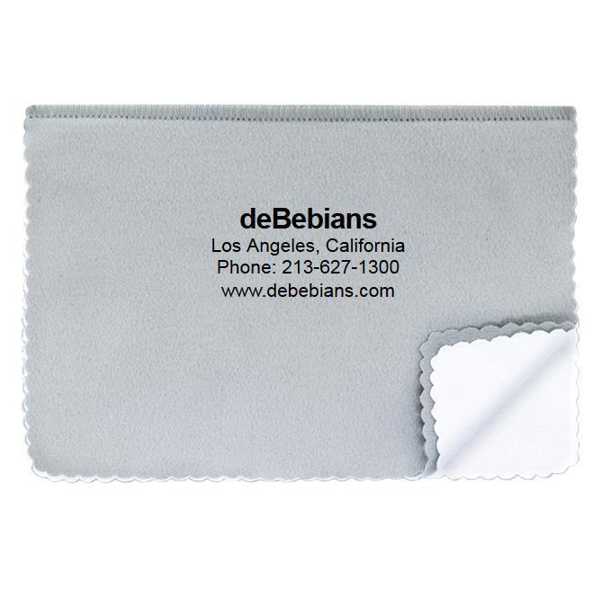Microfiber Jewelry Polishing Cloth Add-On Items deBebians 