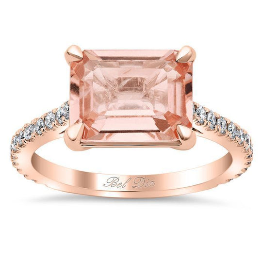 Modern Morganite Engagement Ring Designs