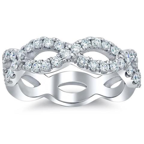Moissanite Wedding Rings for Her
