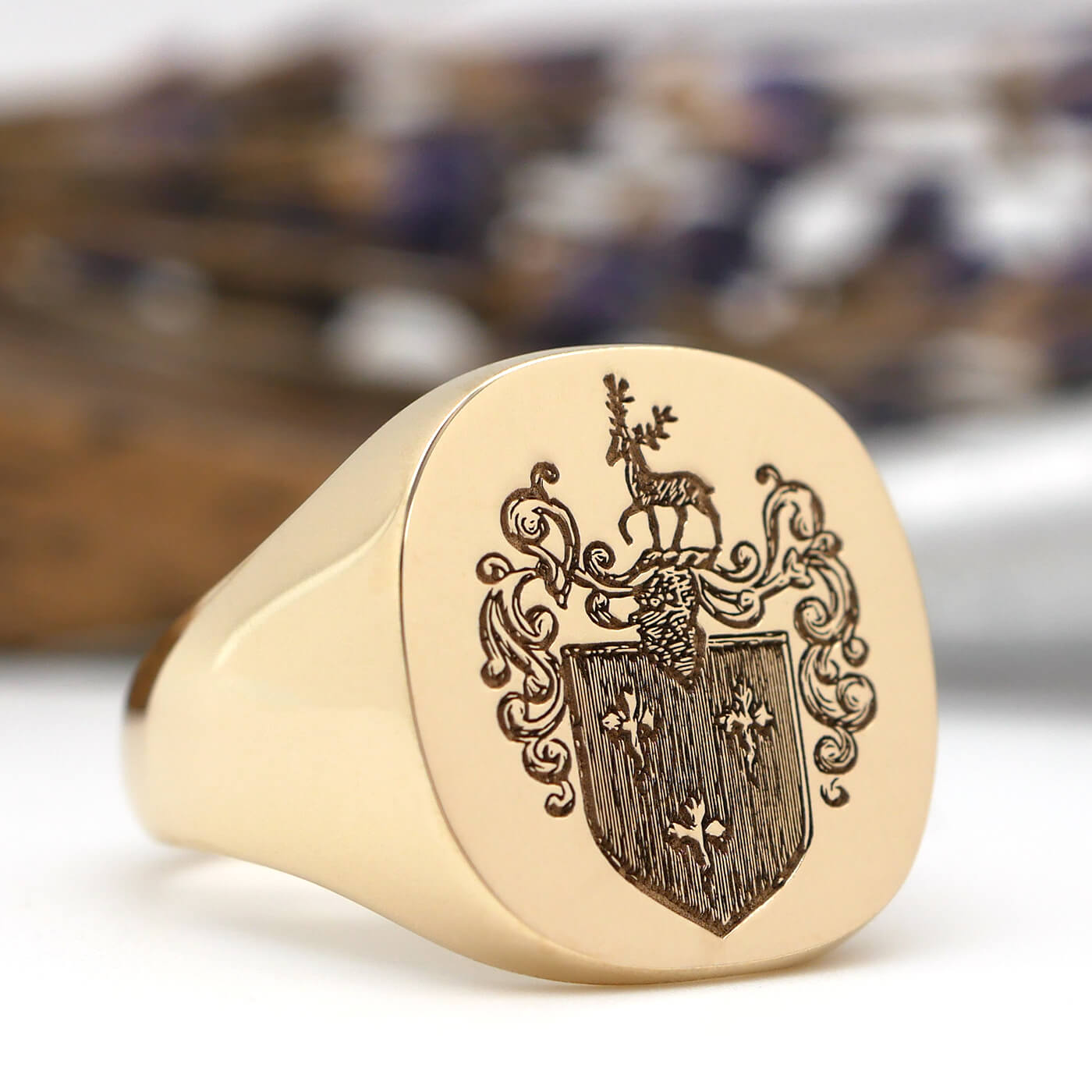 Signed Rings Laser Engraved Signet Rings | Custom Laser Cut Jewelry – deBebians