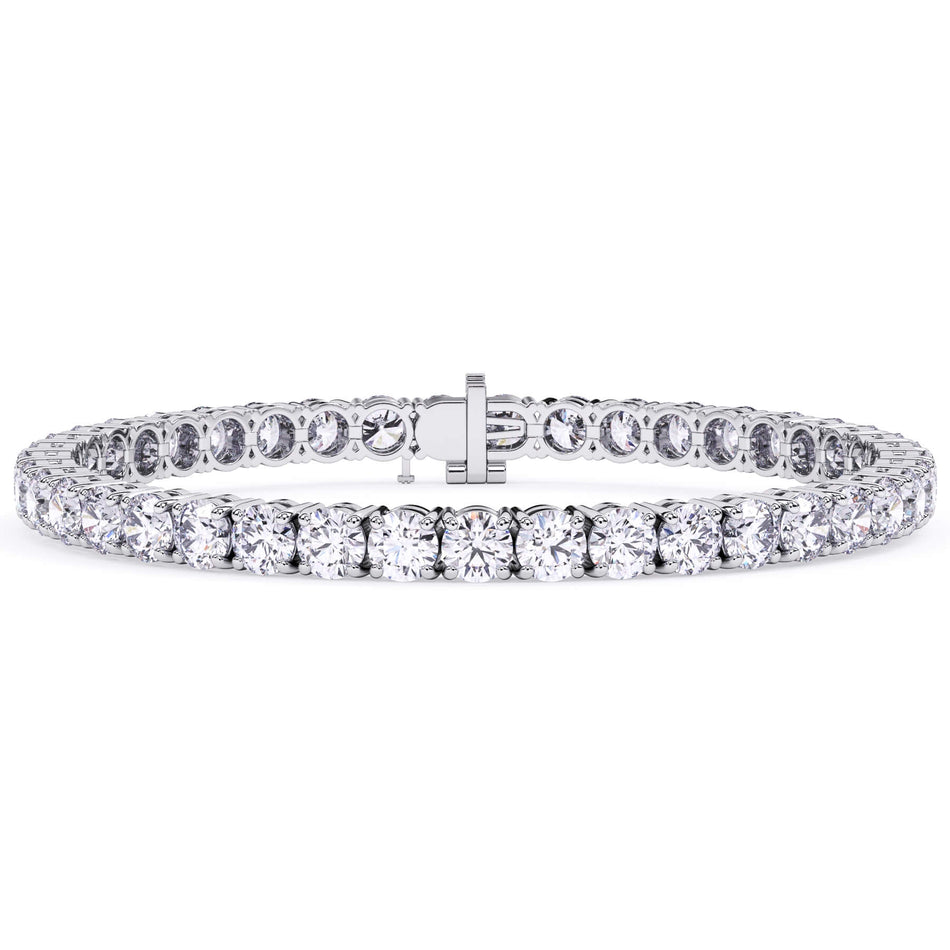 14 Carat Lab Grown Diamond Tennis Bracelet