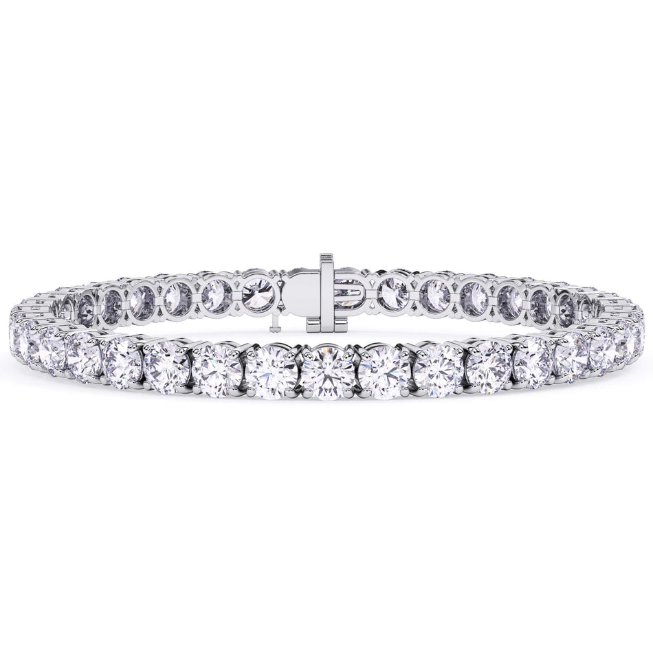 16 Carat Lab Grown Diamond Tennis Bracelet