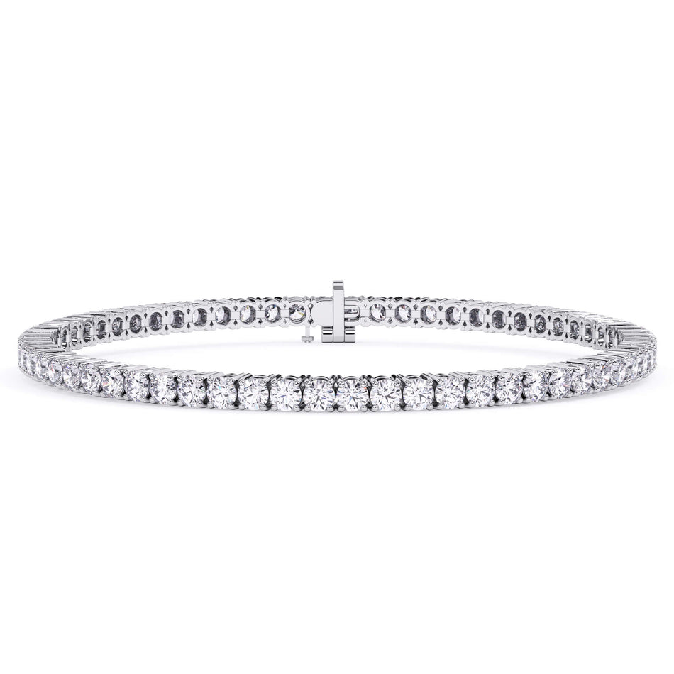 5 Carat Lab Grown Diamond Tennis Bracelet