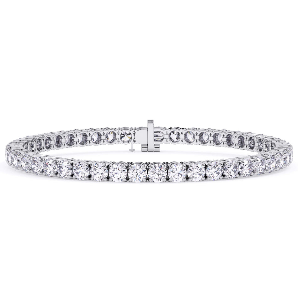 9 Carat Lab Grown Diamond Tennis Bracelet