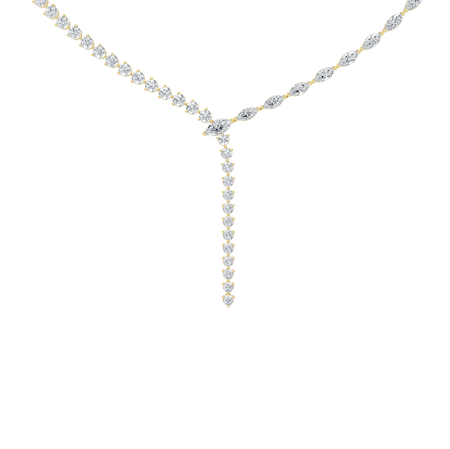3.15cttw Lab-Grown Marquise Diamond Y-Necklace