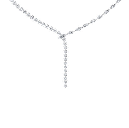 3.15cttw Lab-Grown Marquise Diamond Y-Necklace