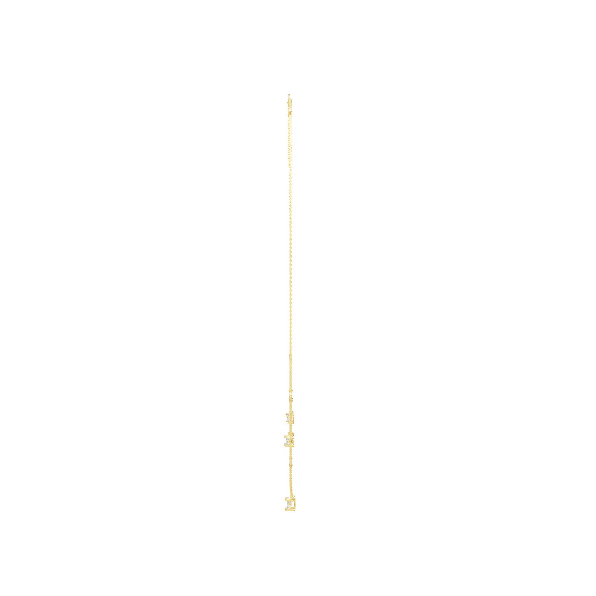 1.35cttw Lab-Grown Oval & Round Diamond Double-Strand Necklace