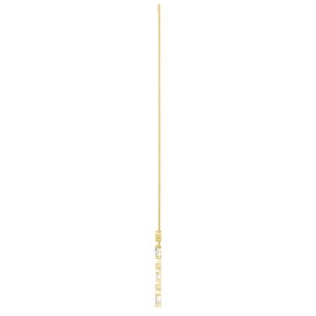 1.80cttw Mixed-Shape Diamond Lariat Drop Necklace