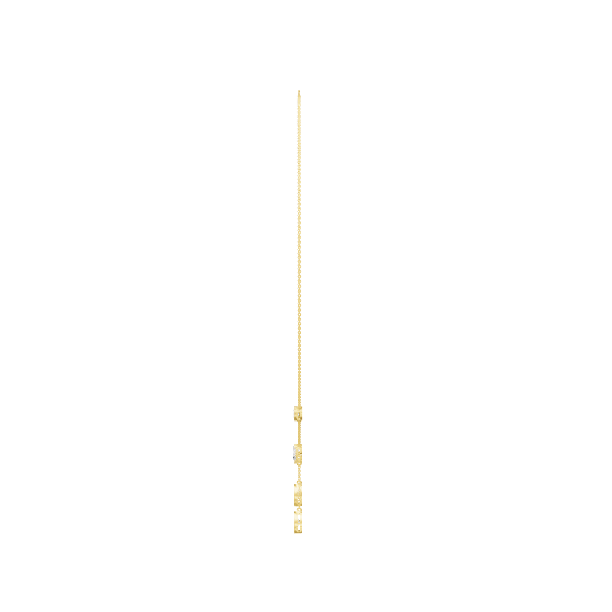 2.15cttw Lab-Grown Marquise Diamond Cascade Drop Necklace