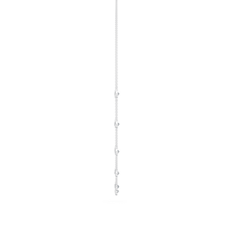 3.50cttw Lab-Grown Round Diamond Bezel Station Necklace