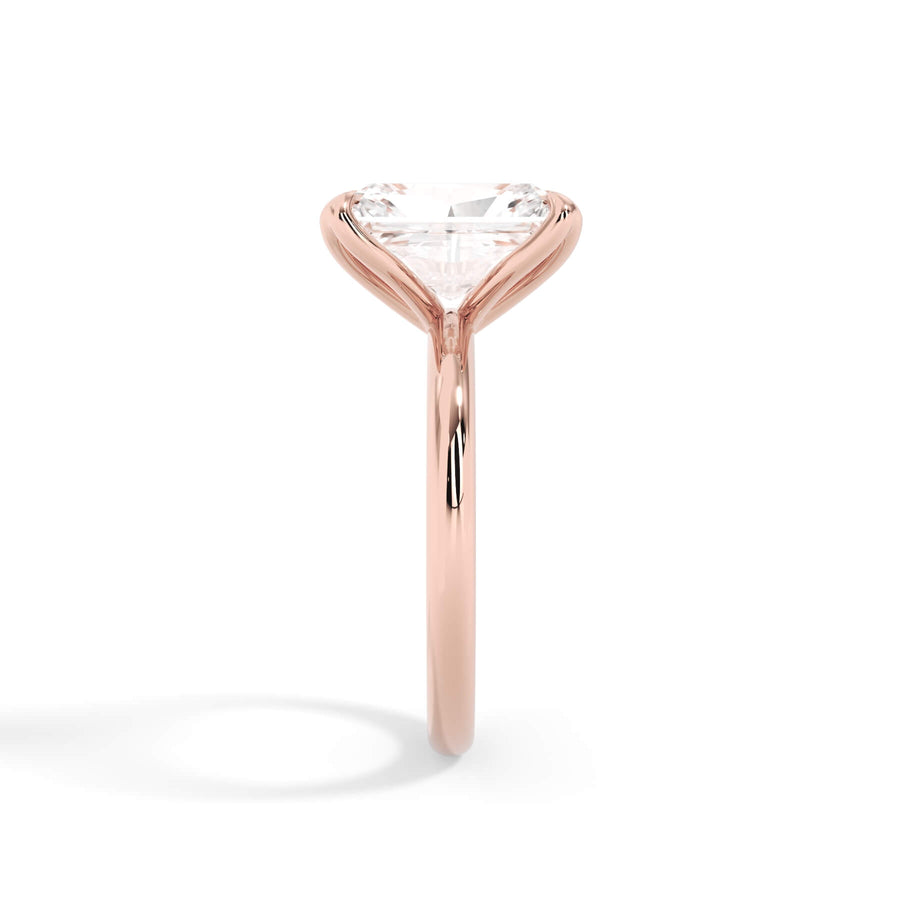 Tulip Solitaire Engagement Ring Setting