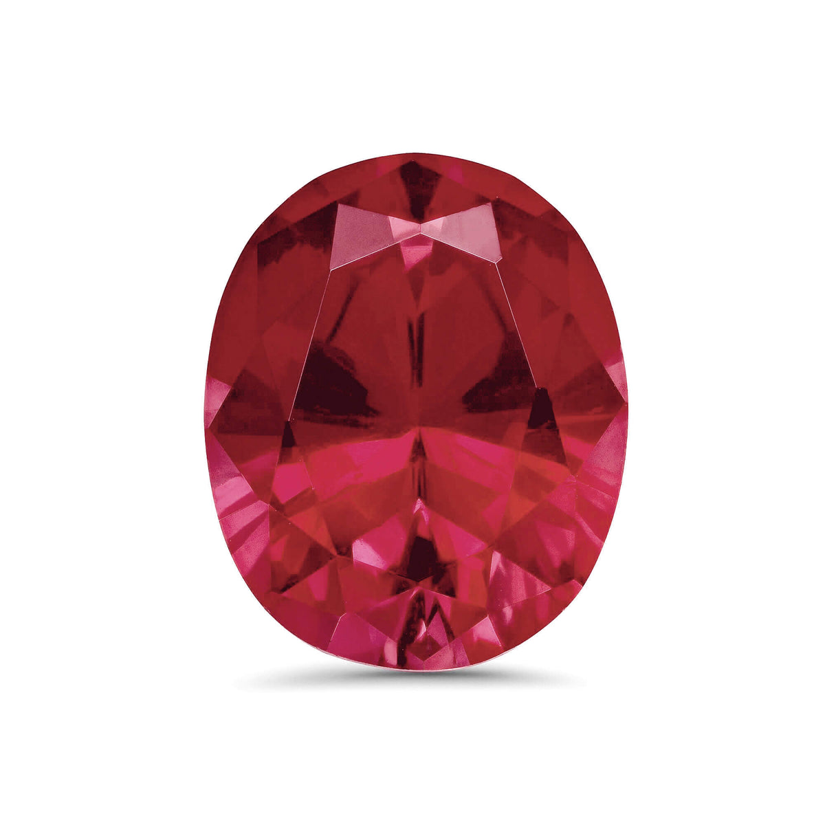Lab Made Ruby Ruby Oval Cut Ruby | Lab Created Red Ruby Loose Stones – deBebians