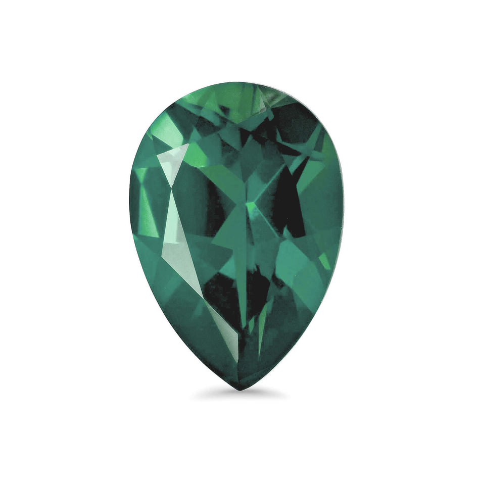Pear Shape Lab Created Emerald