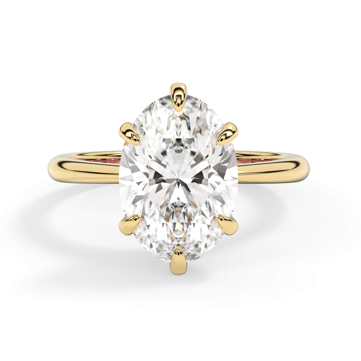 Simple Solitaire Rong How To Customize A Solitaire Ring Setting – YLEAV
