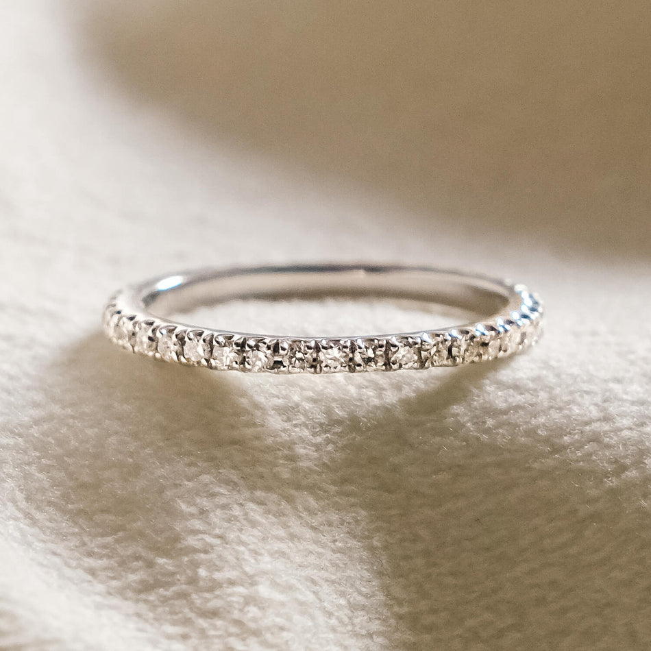 Vault #02 - 0.75cttw Diamond Eternity Band in Platinum