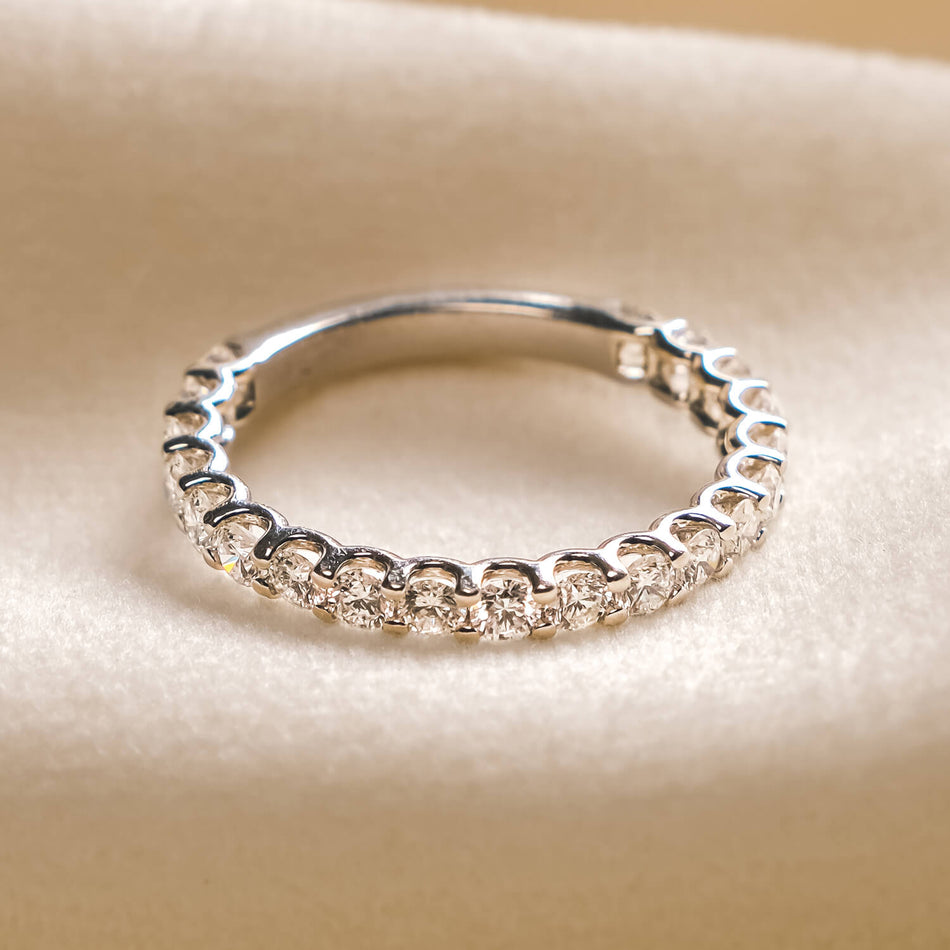 Vault #09 - 0.95cttw Diamond Eternity Band in Platinum