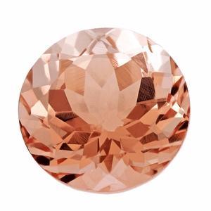 1.72 ct Round Morganite Loose Gemstones deBebians 