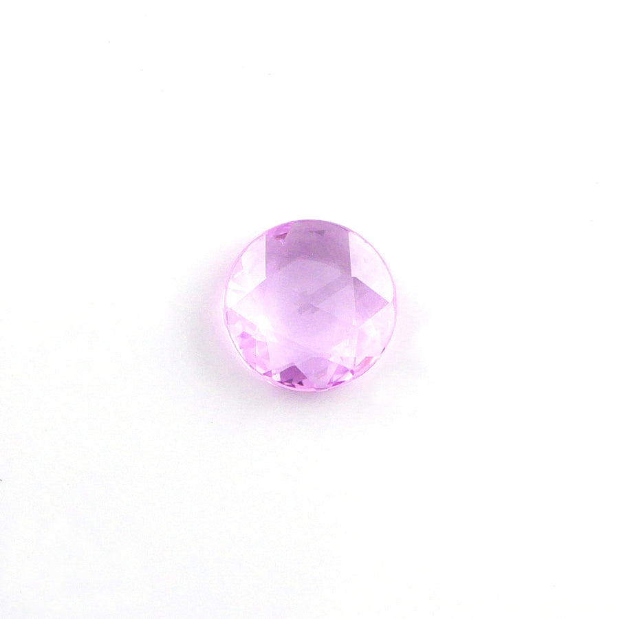 0.70ct 6.1mm Rose Cut Pink Sapphire
