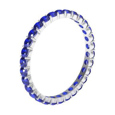 1.00 cttw Sapphire Eternity Ring Gemstone Eternity Rings deBebians 