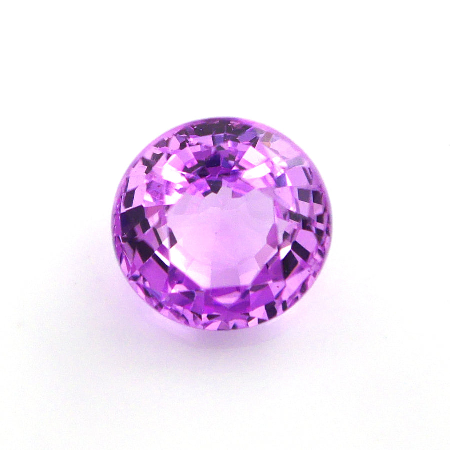 1.43ct 6.3mm Round Pink Sapphire