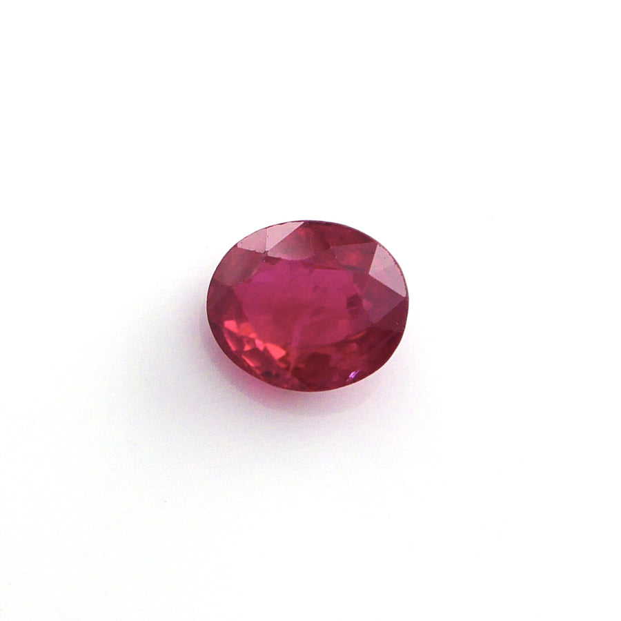 1.04ct 6.2x5.2mm Oval Ruby