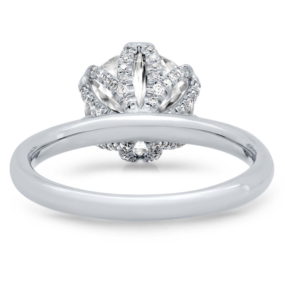 Shops diamond tulip ring