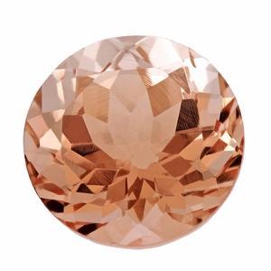 1.32 ct Round Morganite Loose Gemstones deBebians 