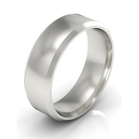 Traditional Wedding Band in 18k 6mm Plain Wedding Rings deBebians 