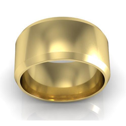 Plain Wedding Ring in 18k 9mm Plain Wedding Rings deBebians 