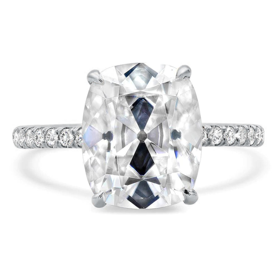 Wrap Diamond Engagement Ring