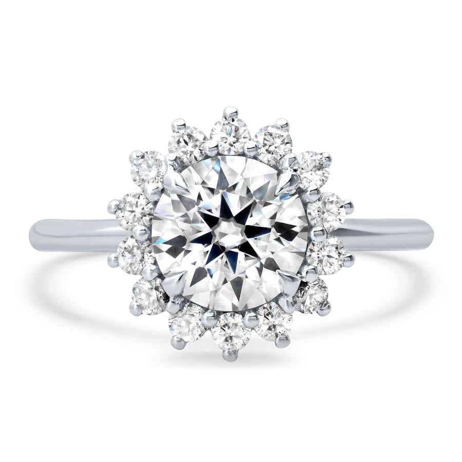 The Chloe Halo Engagement Ring