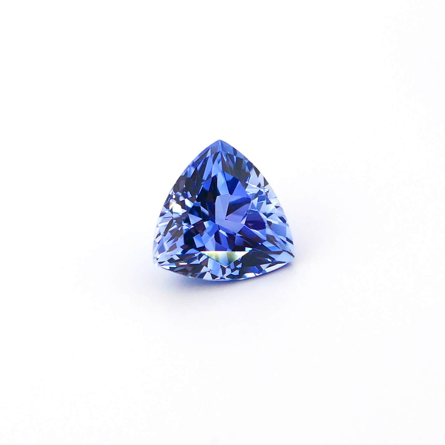 2.35ct 8mm Trillion Lab Grown Light Blue Sapphire