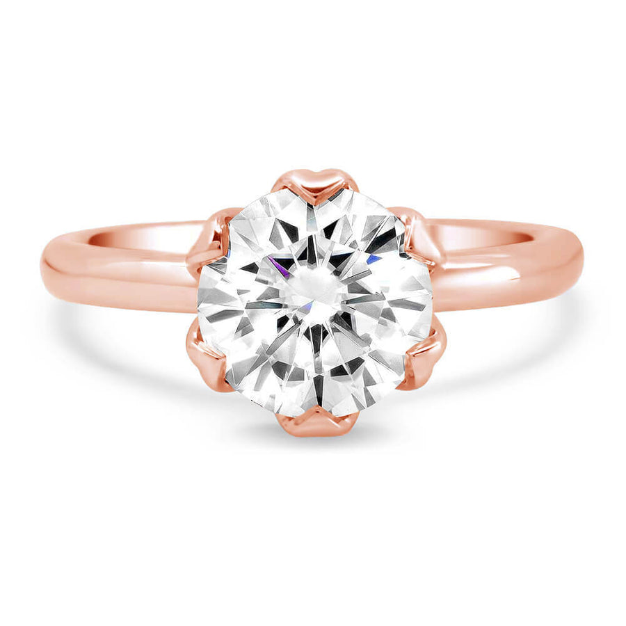 Diamond Flower Ring Flower Engagement Ring Women Statement -   Flower  diamond engagement ring, Flower engagement ring, Unique diamond engagement  rings
