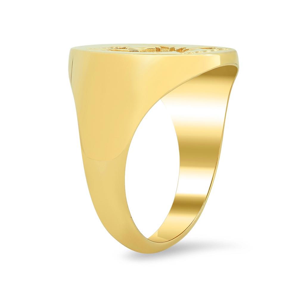 Griffin Signet Ring for Men Signet Rings deBebians 