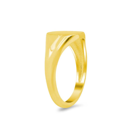 Women's Square Signet Ring - Small Signet Rings deBebians 