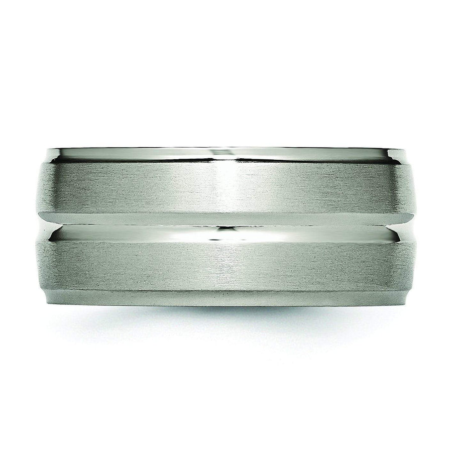 10mm Titanium Ring Titanium Wedding Rings deBebians 