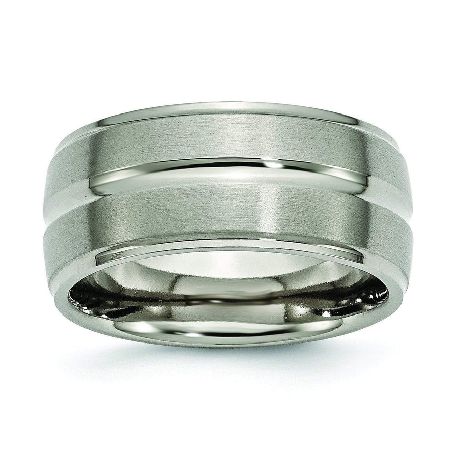 10mm Titanium Ring Titanium Wedding Rings deBebians 