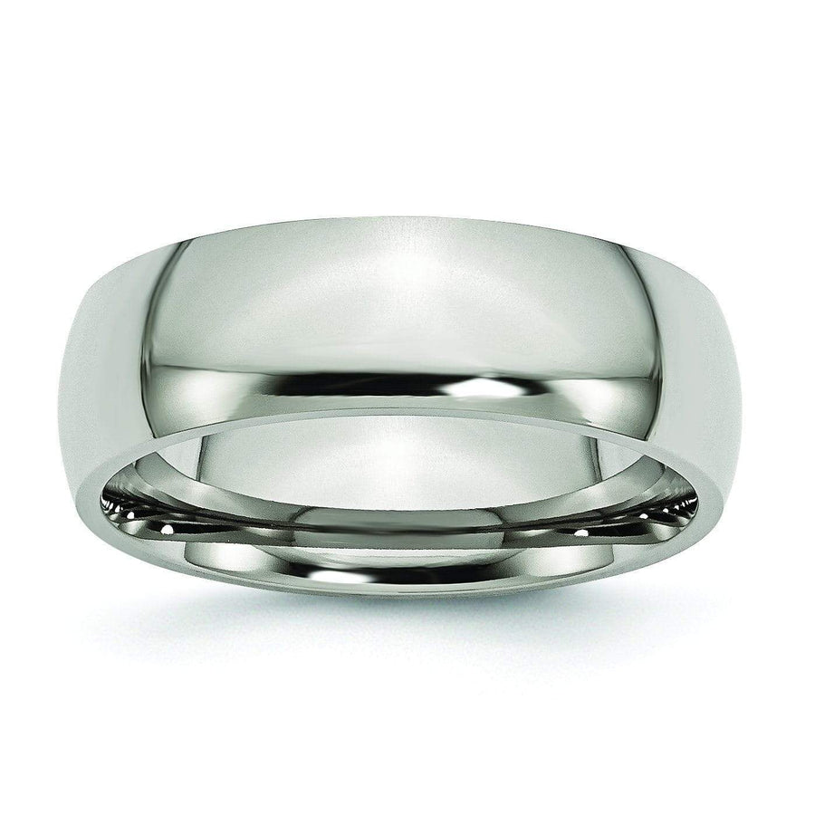 7mm Titanium Ring Titanium Wedding Rings deBebians 
