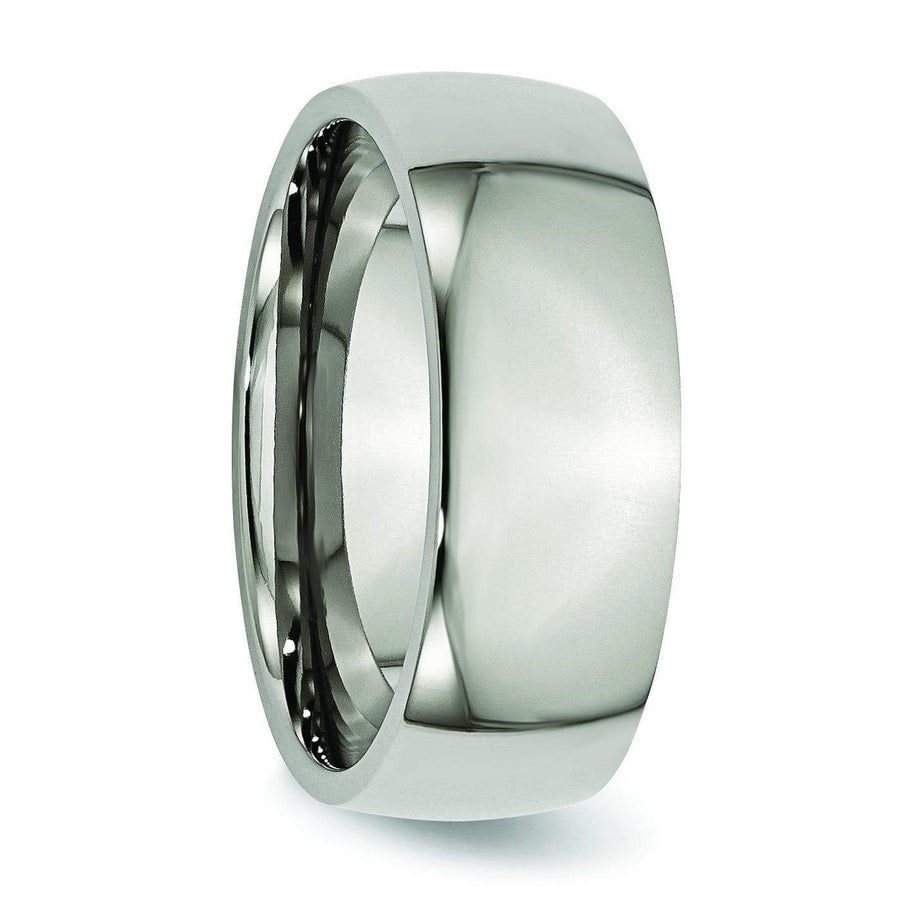 8mm Titanium Ring Titanium Wedding Rings deBebians 