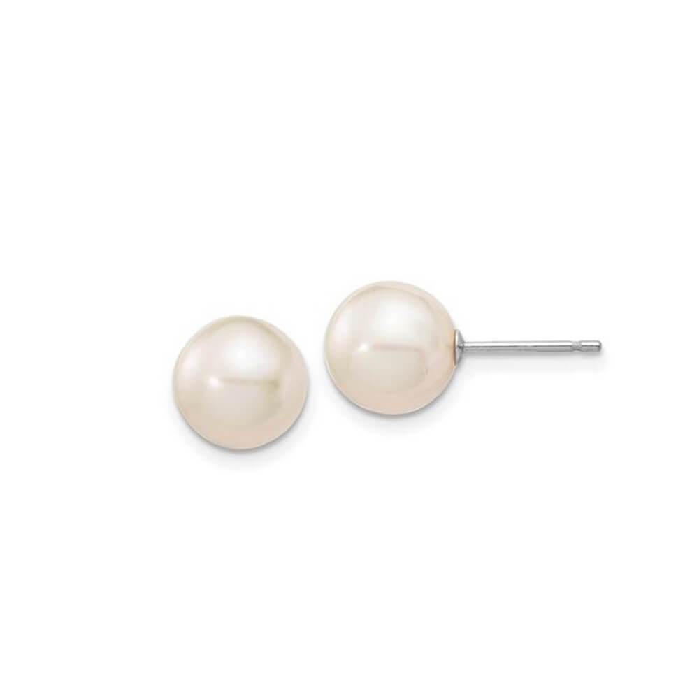Freshwater Cultured Pearl Earrings Earrings deBebians 8-9mm 